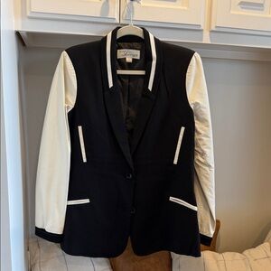 Vintage Havana Black and Cream Blazer